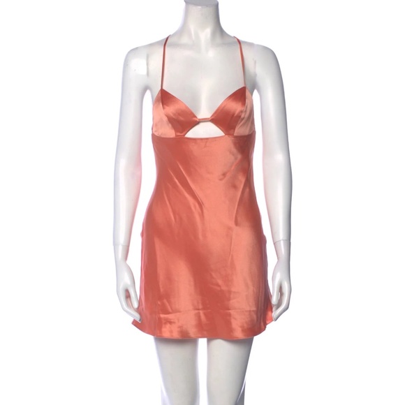 Retrofete 'Marcelline' Dress in Peach NWT - Picture 1 of 2